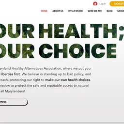 Maryland Healthy Alternatives Association website
